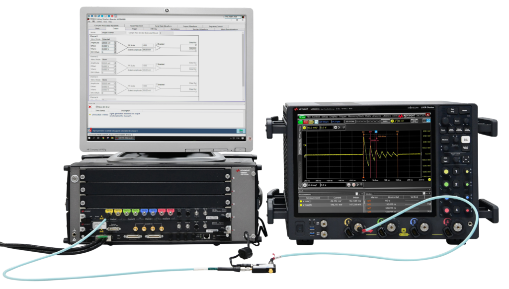 MIPI A-PHY Signal Noise Gen Test Setup